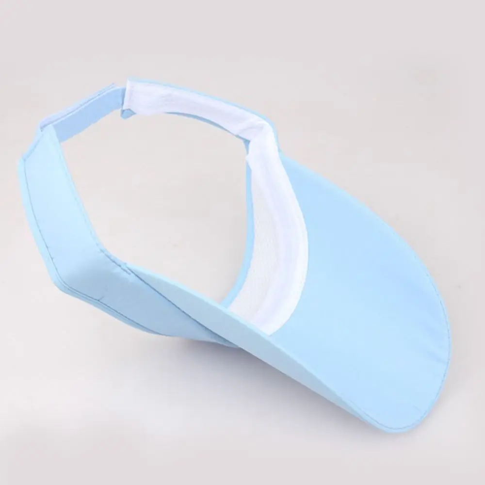 Men Women Hat Vizor Sun Visor Adjustable Sports Tennis Golf Headband Cap Unisex Tennis Caps Yoga Baseball Hats