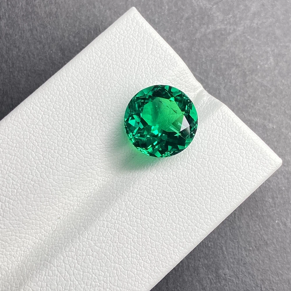 Smeraldo Rotondo 4,1 Mm - Intenso Colore Verde, Naturale Dalla Colombia