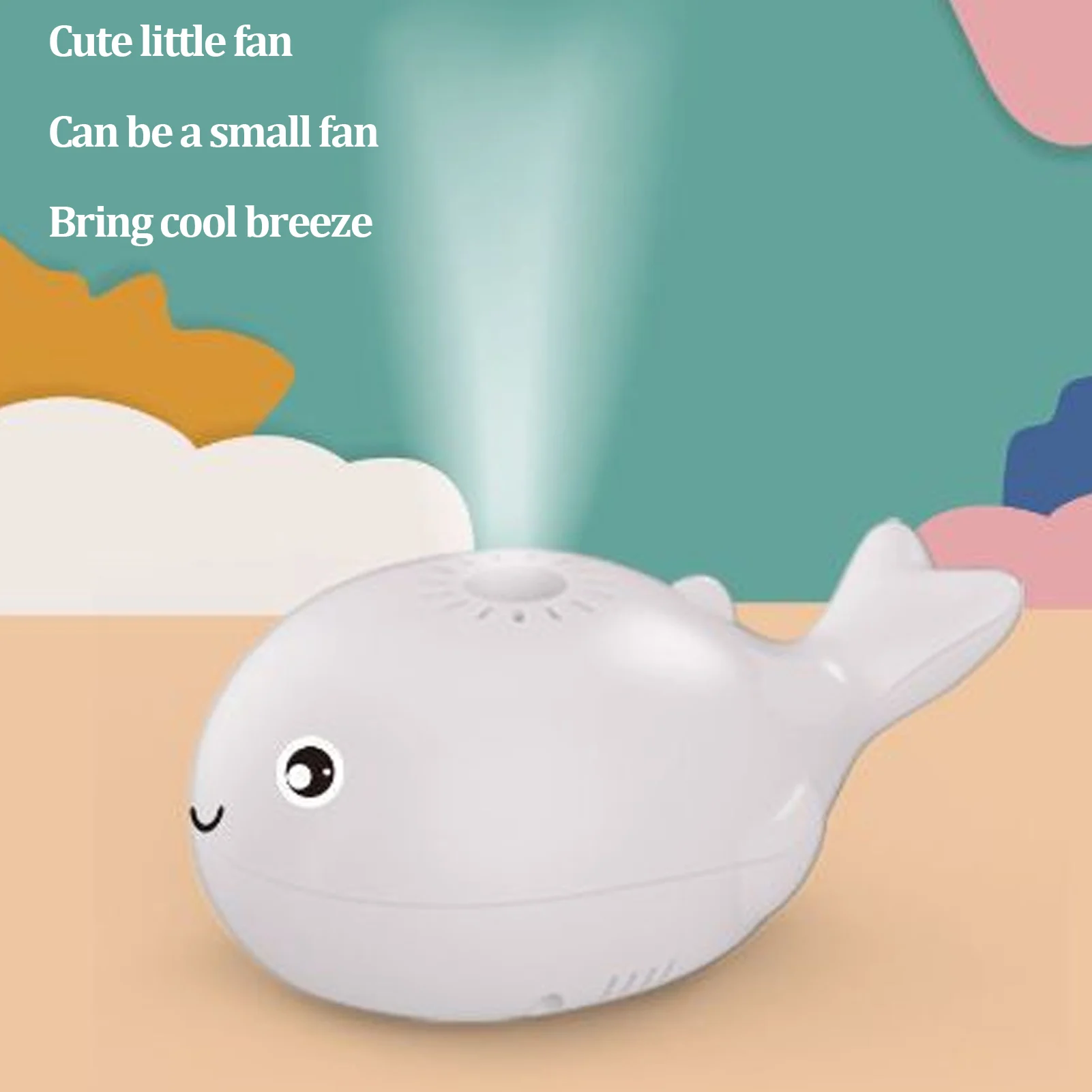 Whale Bath Toy Cute USB Charging Portable Whales Toys Floating Ball for Children Gift