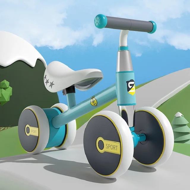 LazyChild Anti-Rollover Children's Balance Car 1-3 Years Old Baby Toy Child Walker Without Pedal Twisting Scooter DropShipping 3