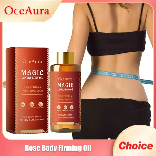 Body Firming Oil Deep Moisturizing Improve Sagging Skin Tightening Increase Elasticity Nourishing Magic Luxury Body Care 100ml 1