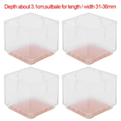 Chair Leg Floor Protector Pads - Felt Bottom Anti - Scratch Covers - 12pcs (Style D)