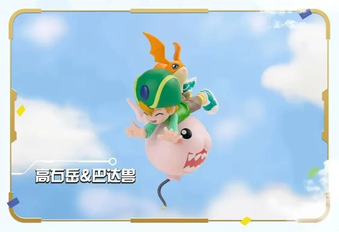 新しいデジモンアドベンチャーブラインドボックスアニメフィギュア