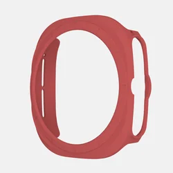 Enhanced Protective Shell Case for Galaxy Watch - Durable PC Protector Frame for Smartwatch (Red)