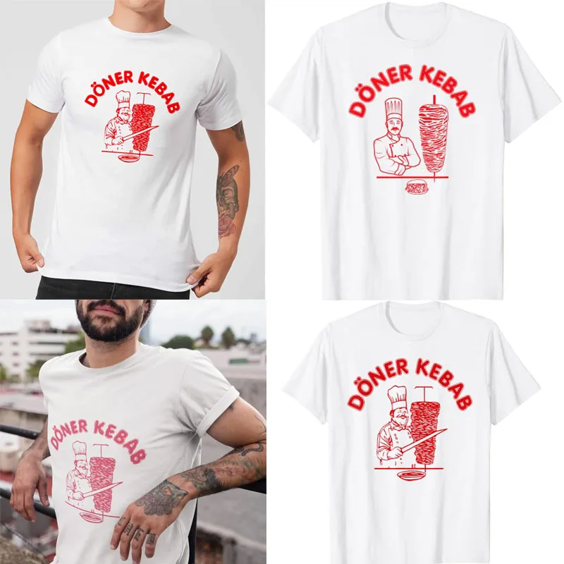 Döner Kebab Design Shirts for Men Women, Doner-Kebab Cook & Kebab ...