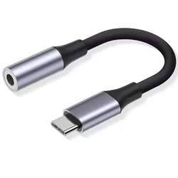 USB-C to 3.5mm Audio Adapter and Converter Cable (As the picture show)