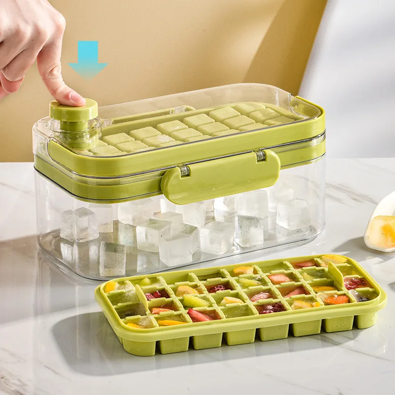 No-Spill Ice Cube Tray