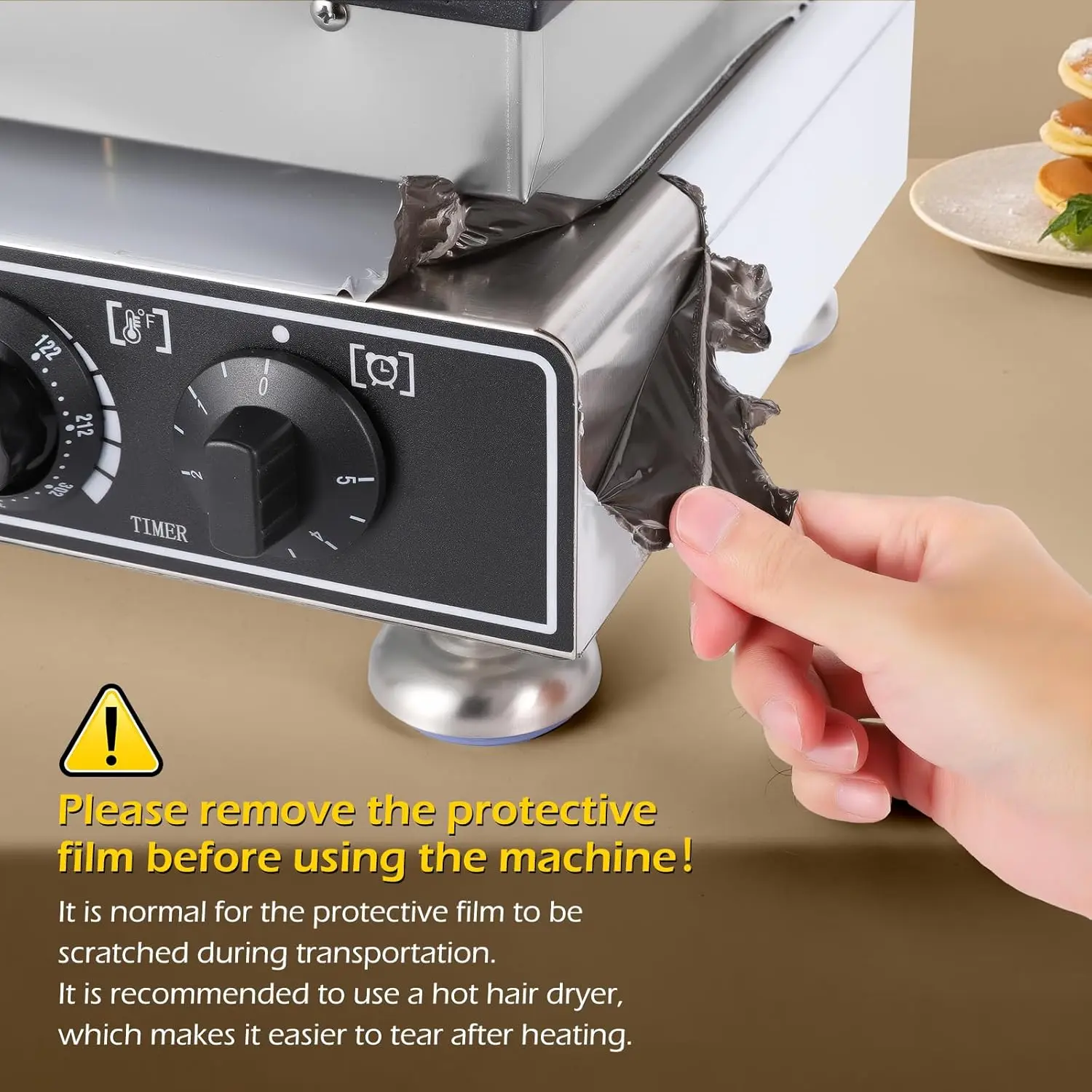 Mini Pancake 50pcs Mini Dutch Pancake 1600W Mini Pancakes Machine Commercial Pancake Electric Dutch Panc 6