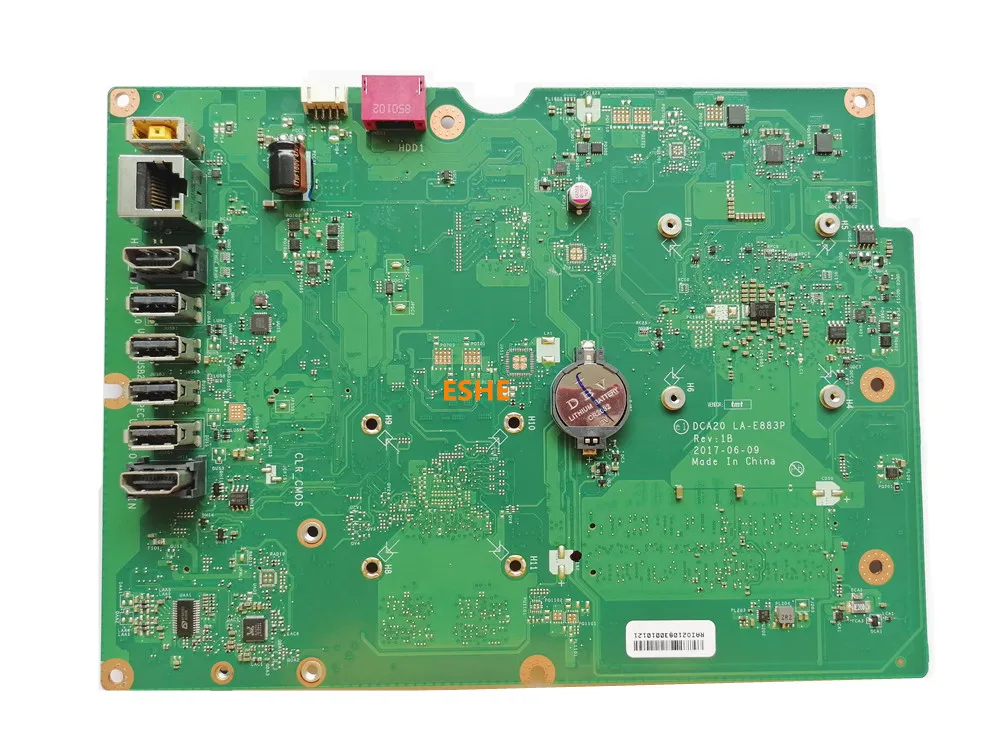 para Lenovo Aio 52022ast 520-24ast Tudo-em-um Computador Placa-mãe com A4-9120u A6-9220u A9-9420u A12-9720u Ddr4 Dca20 La-e883p - Imagem 2