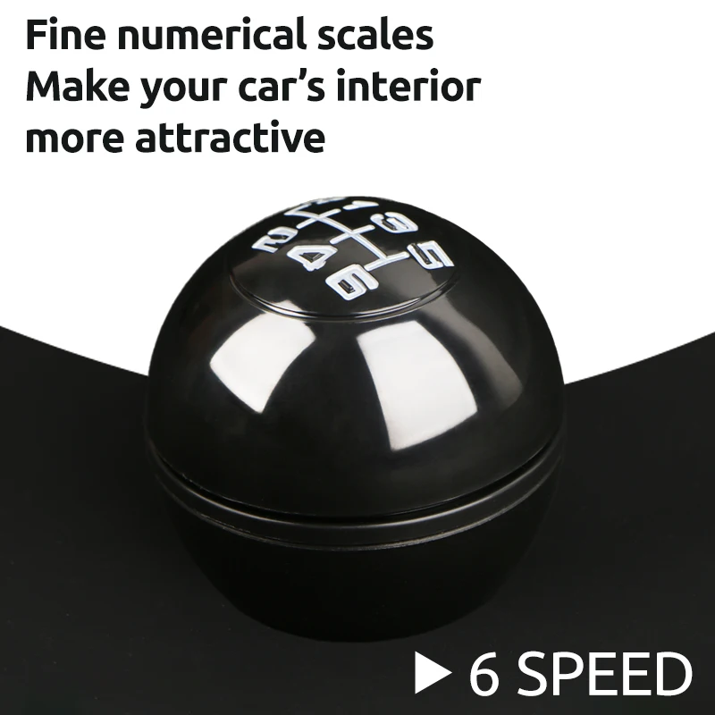 Pomello Cambio 6 Marce Per Alfa Romeo Giulietta 2010-2018 - Argento, Ricambio Originale 55346345