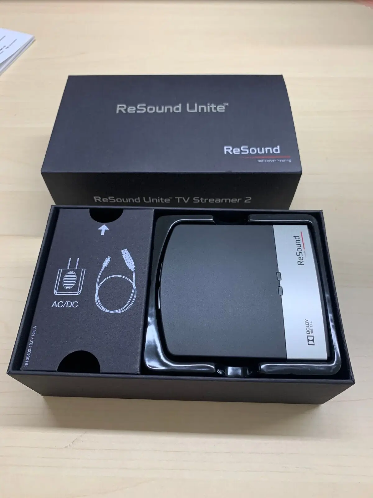 New ReSound Unite™ TV Streamer 2 For Resound Hearing Aids TV Streamer 4