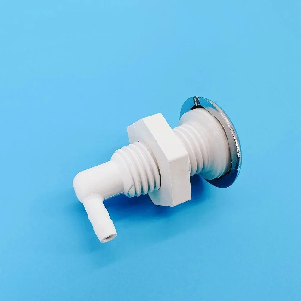 &Phi;5mm Jet Nozzle 30mm Cover Twisted Teeth Bow Bubble Nozzle Chromed Cap PVC Base Hot Tub Air Jet Massage Bathtub Accessories