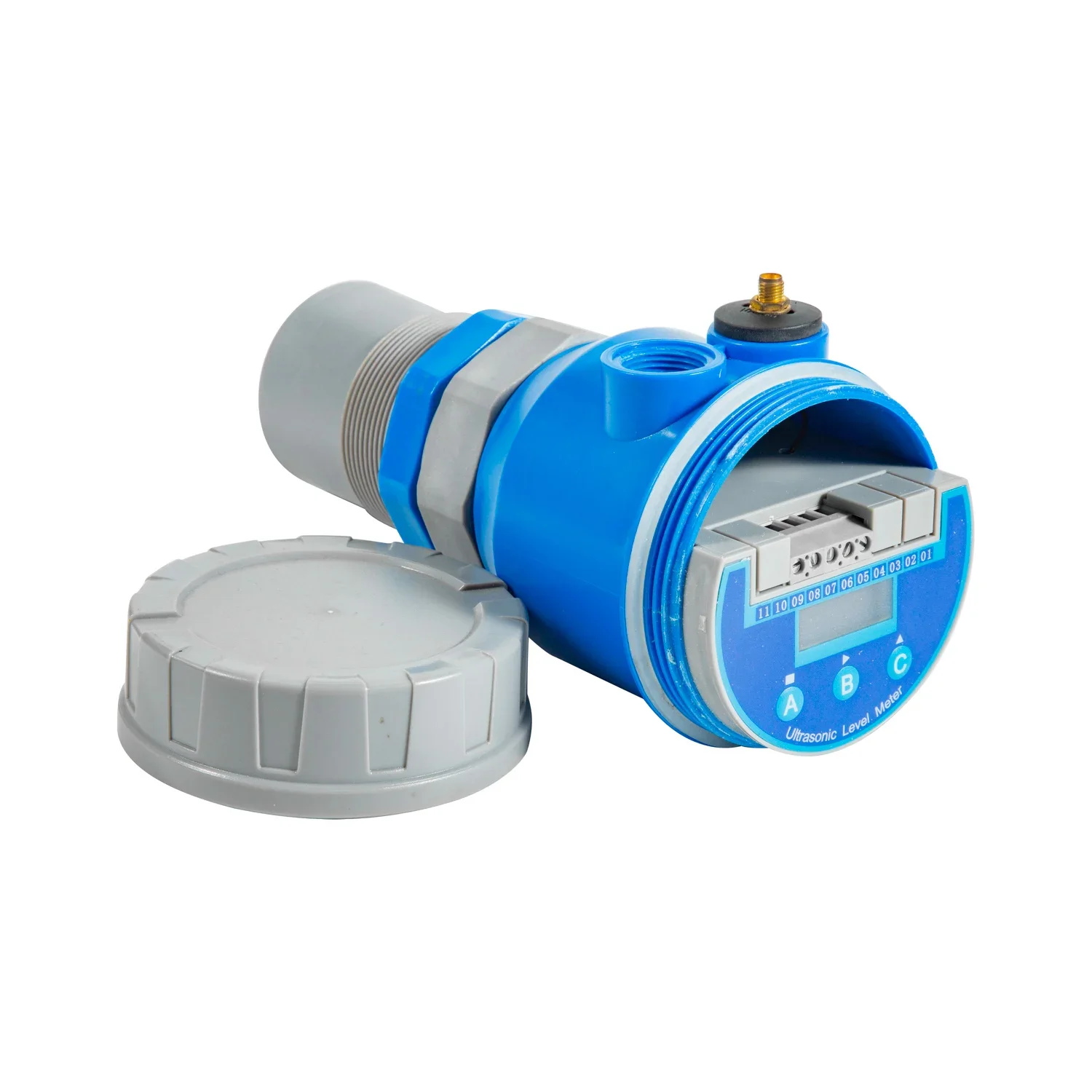 Programmable Economical Sewage Ultrasonic Level Meter 10m Water Level Sensor