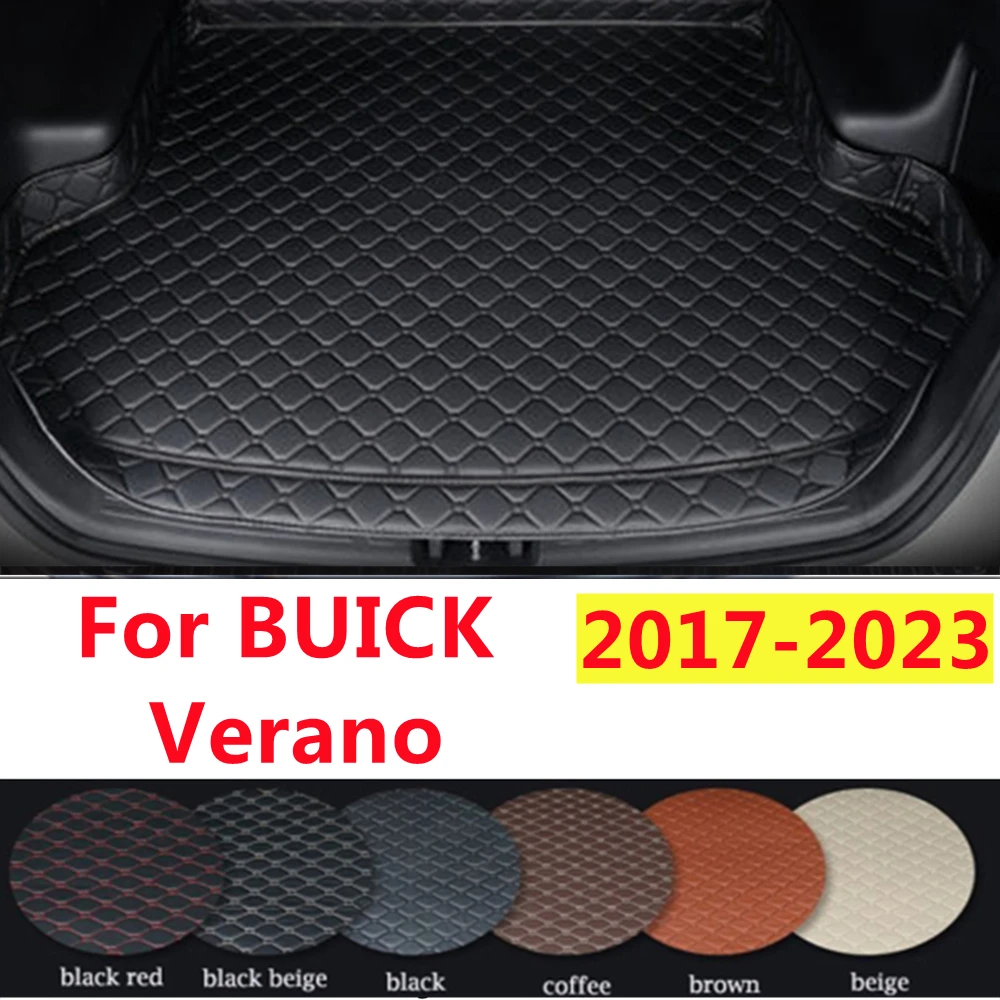 

SJ Высокая сторона на заказ подходит для BUICK Verano 2017-21-22-2023 всепогодный водонепроницаемый автомобильный коврик для багажника авто задний грузовой лайнер крышка ковра