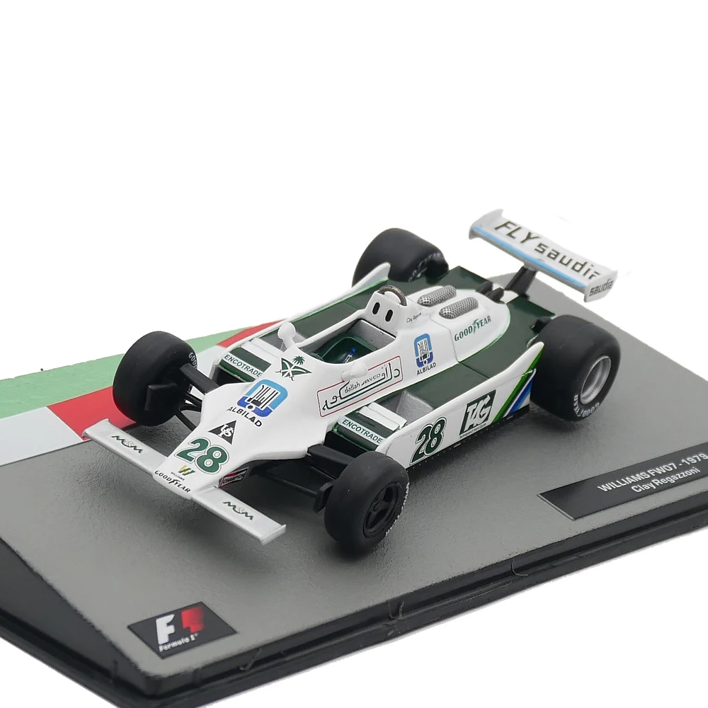 

Ixo 1:43 Racing Williams FW07 1979 Jacques Villeneuve Diecast Car Model Metal Toy Vehicle