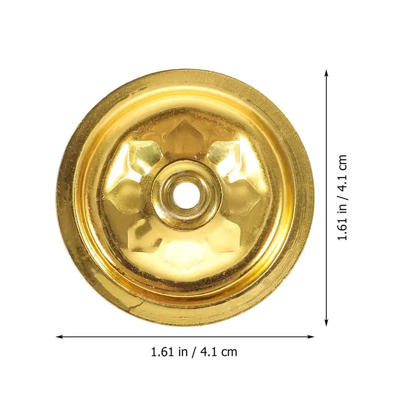 20 Pcs Lotus Oil Lamp Float Floating Holders Lotus Flower Holder Circle Candles Lotus Base Tea Light