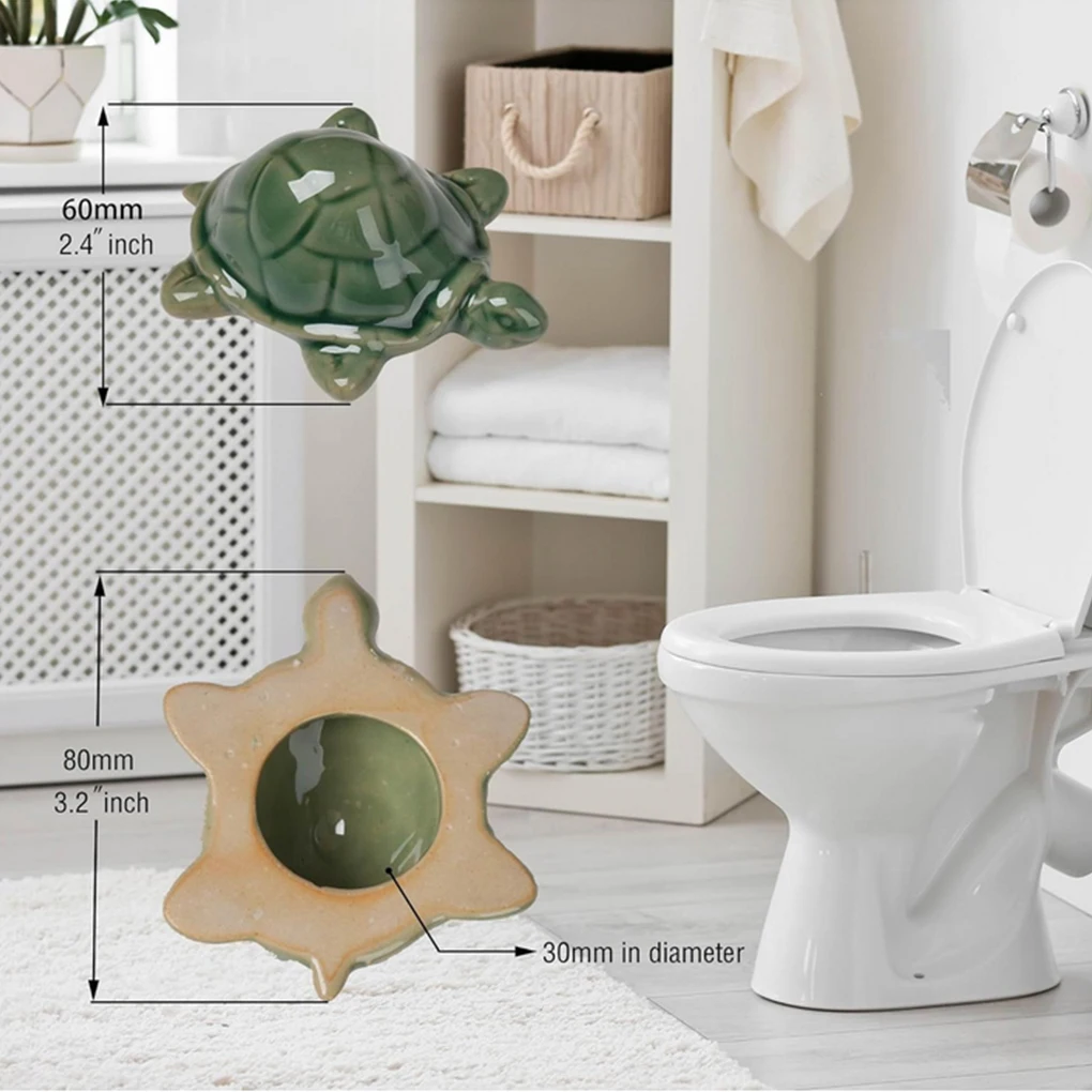 Resin Caps For Toilet Cute Frog Easy To Install And Replace Not Easily Broken Decorative Toilet turtle Ceramic lid Bolt