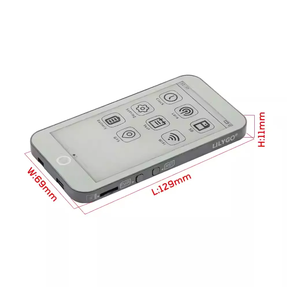 릴리고 ® T5S3 Pro Lite ESP32-S3 4.7인치 전자종이 디스플레이 개발 보드(웜 백라이트 포함)