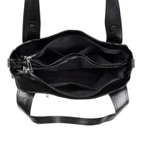 Pu shoulder bag fashionable temperament zipper opening design daily commuter handbag - Image 6