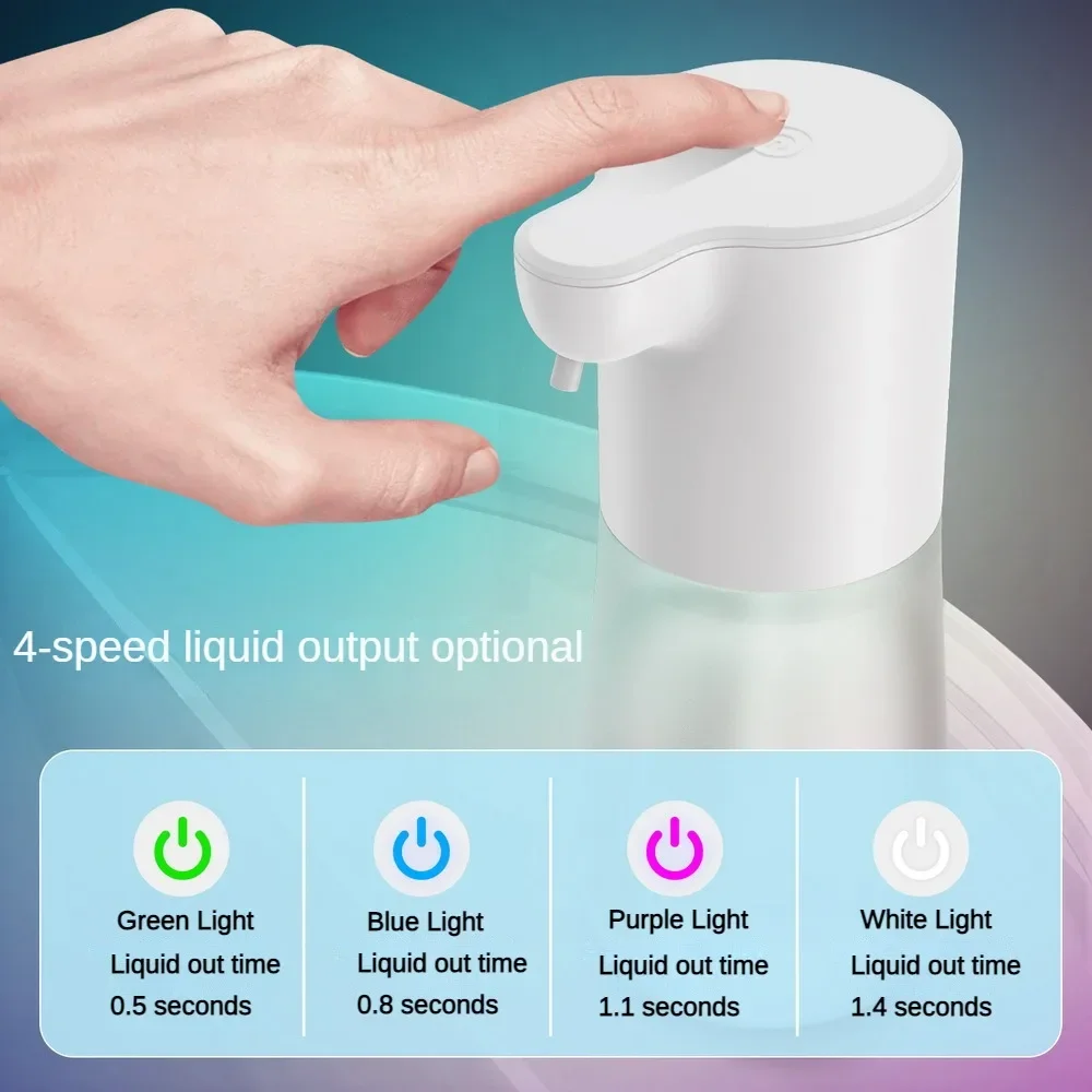 350/600ml Touchless Automatic Sensor Soap Dispenser Foam USB Charging Smart Infrared Sensor Liquid Soap Dispenser Hand Washer soap dispenser soap pump soap dispenser head wall mounted dispenser shower dispenser