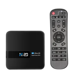 H20 Smart TV Box RK3228A 32-bit Quad Core Ultra High Frequency CPU Home Smart Media Player Mali-400MP2 GPU Digital Player