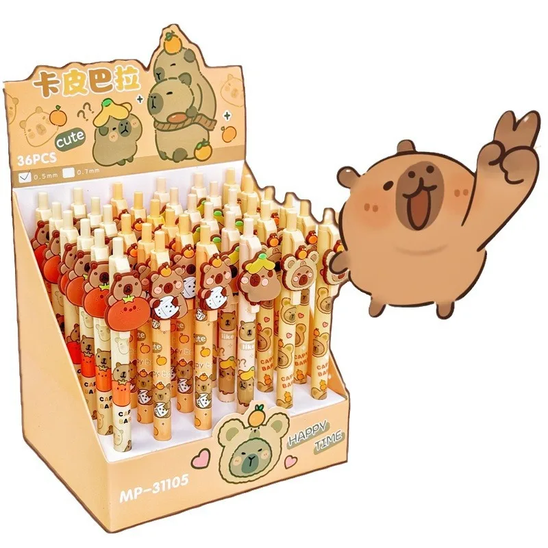 thumbnail image 2 of Student Gifts 24 Capybara Pen Sets With Emotional Support Cards - End Of School Year From Teachers Bulk Teacher Gifts Students 2 of 14