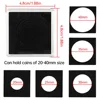20PCS Acrylic Square Coin Holder Capsules Container Coin Transparent Gaine Small Round Coin Protection Box Display 20mm-40mm 2
