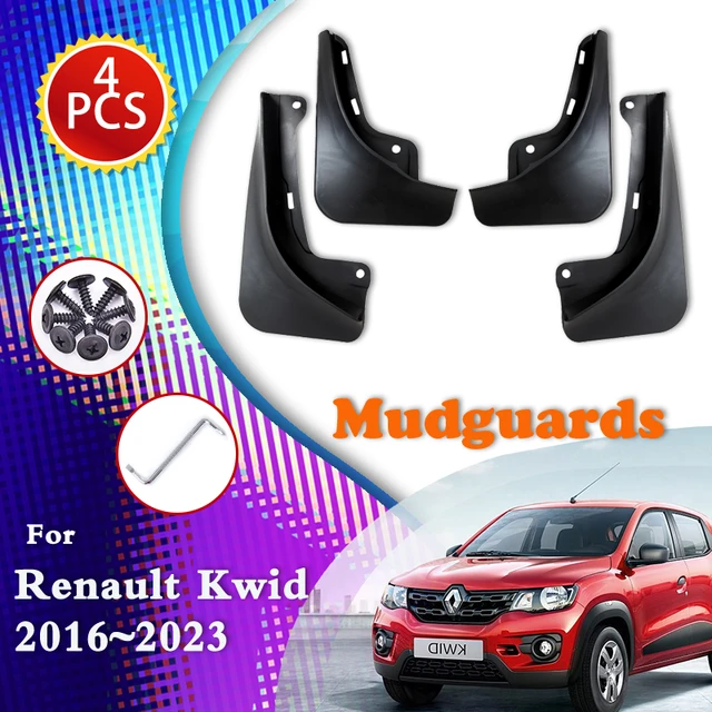Car 4X Mudguards For Renault Kwid Accessories 2022 BW 2015~2023 Auto Front  Rear Wheel Mudguard Mud Flaps Fender Car Accessories - AliExpress