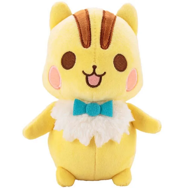 

New Cute Japan Anime THE MARBLE LITTLES Laut Squirrel Plush Stuffed Doll 16cm Kids Toys Gifts