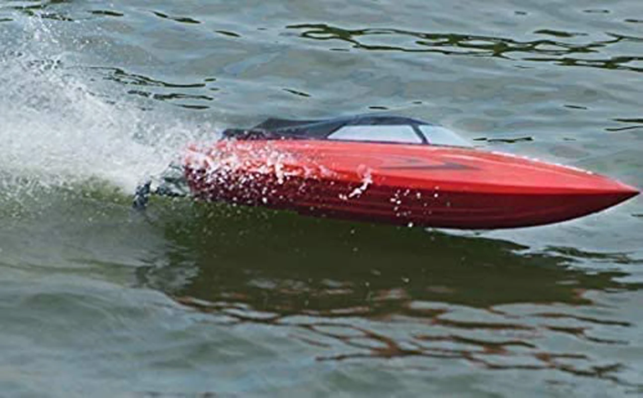 RC Boat Hobby RC Submarine Speedboat Large 65cm (25") Fast Hull Top Speed 55km/h Super Brushless Motor with Battery 3