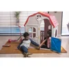 Children's Playhouse,Compact Foldable Plastic Toddler Roomy Outdoor Playhouse for Children Ages 2 Years Old and Up Playhouses 5