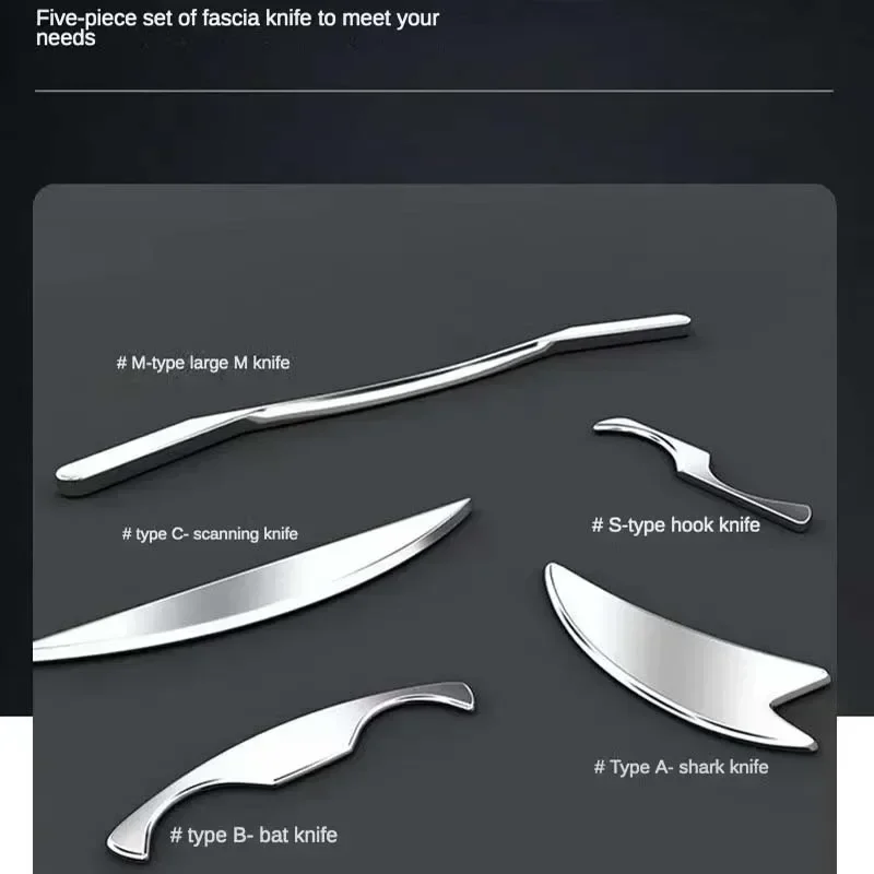 5-in-1 Stainless Gua Sha Tools Set 6