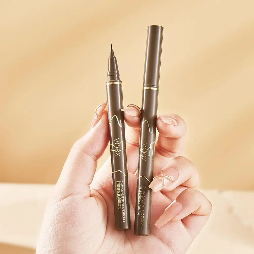 

New Black Fine Long Lasting Liquid Eyeliner Water Pen Quick-drying Tools Waterproof Makeup R1Z1
