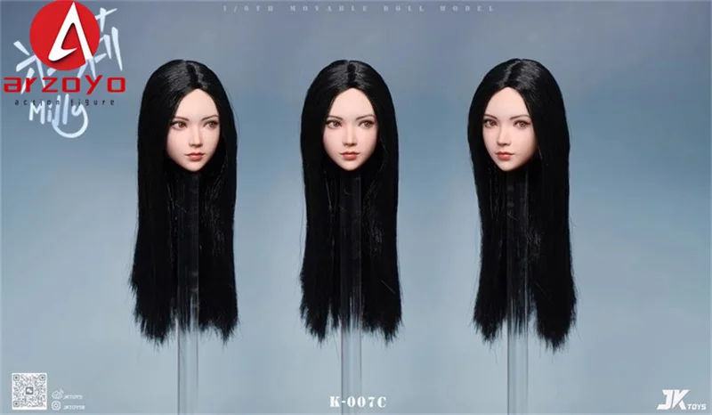JKTOYS K-007 1/6 可動目アジアの美しさスウィートミリーヘッド