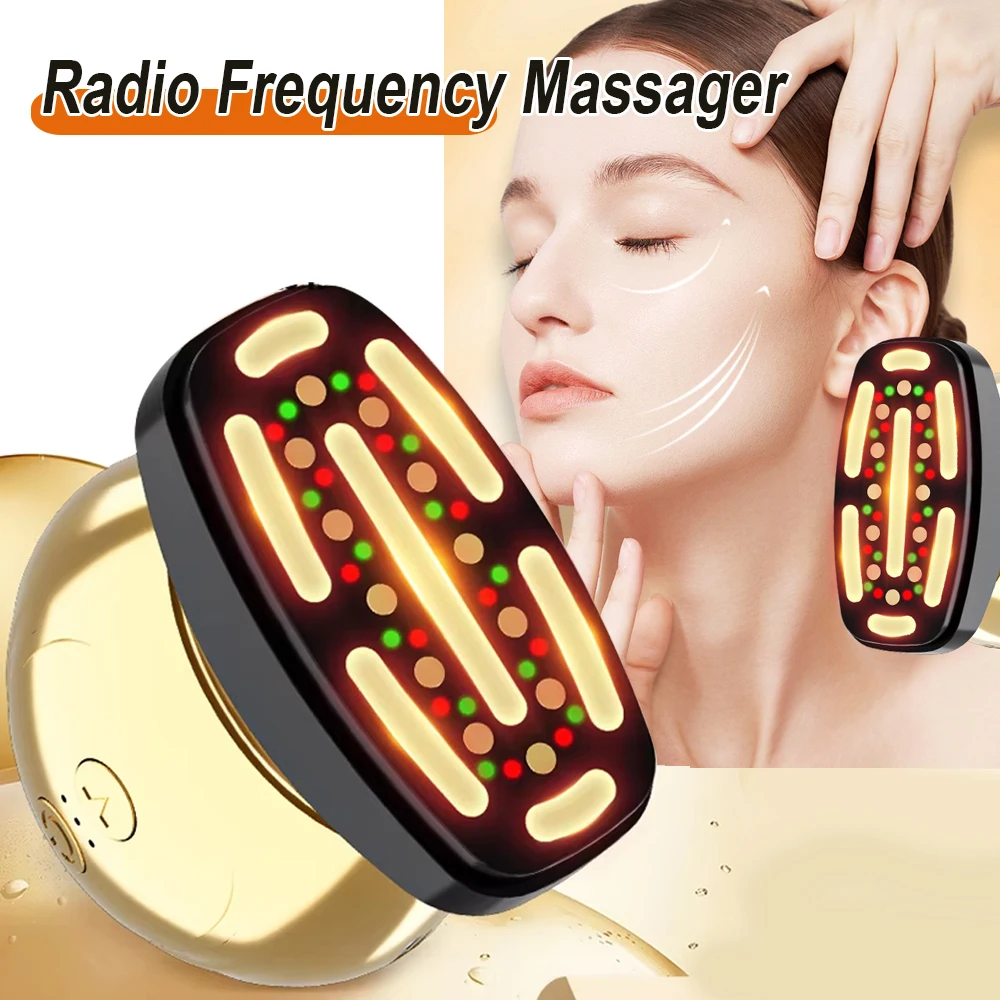 Face Massager Facial Microcurrent Face Lifting Machine Anti-Aging Facial Massager Skin Tightening Lifting Beauty neck face massager face lifting roller skin care device