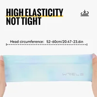 WRELS Sweatbands Sports Headband Moisture Wicking Hairband Athletic Towel Headbands Sweatband Headbands for Running Cycling Yoga - Image 5