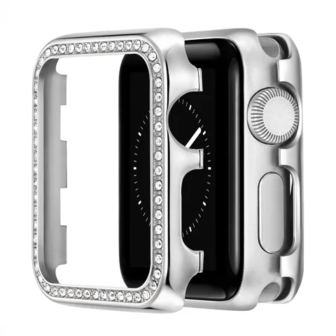 watch case For Apple watch 6 5 4 SE  44mm 40mm Anti-drop replacement protective shell For iwatch 3 2 1 42mm 38mmwatch case