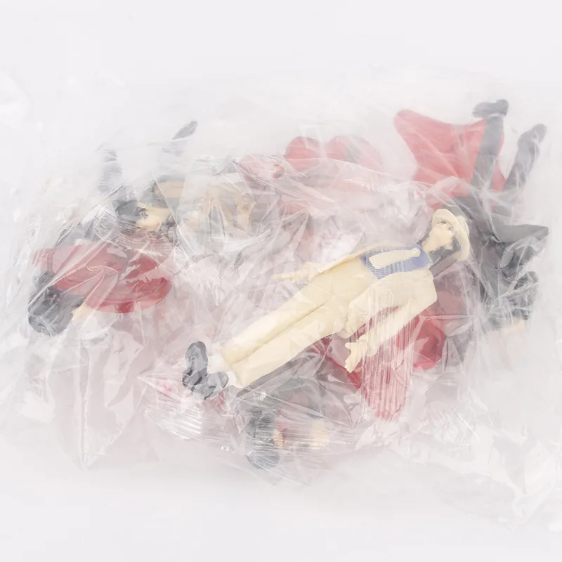 5pcs/set Michael Jackson Superstar Spacewalk Cartoon Anime Figure Toys Collection Model PVC Doll Ornaments