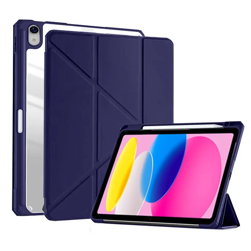 Smart Tablet Case with Pen Holder for Apple iPad 11th Generation
