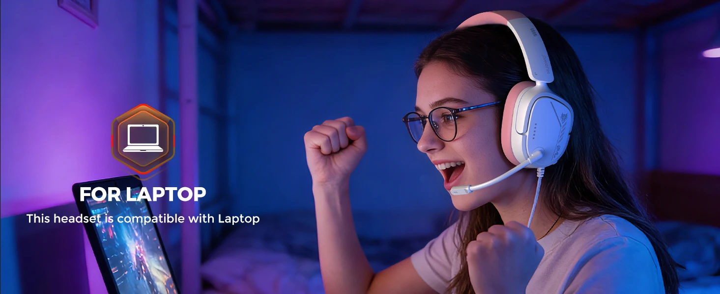 Nubwo Hg04l Lightweight Gaming Headset For Ps5 Ps4 Xbox And Switch_voghion.com