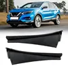 1 Pair For Nissan Qashqai J10 2008-2015 Car Front Windshield Wiper Side Trim Cover Water Deflector Cowl Plate Left Right Side 6