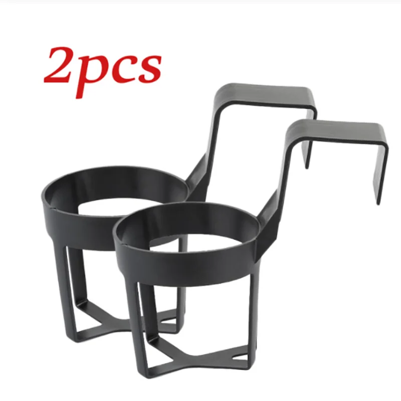 2개 자동차 트럭 도어 컵 홀더 자동차 창문 걸이 자동차 트럭 물병 홀더 스탠드 자동차 컵 홀더