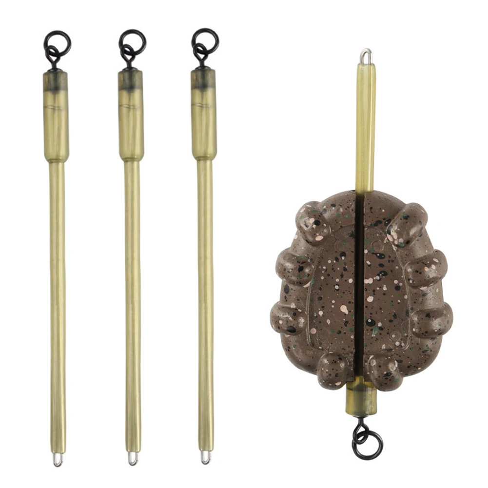 Fishing Gear Accessories Anti-Sink Rig Kit 10PCS European Carp Fishing Inline Lead Sleeve And Swivel Method Feeder