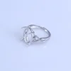 Prong Setting Multiple Sizes Gemstone S925 Sterling Silver Ring Empty DIY Support for Women Fine Charm Wedding Jewelry Wholesale 3
