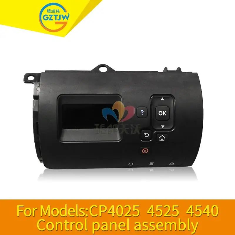 

Справочная информация для CLJ CP4025/ 4525 панель управления, кнопки управления и дисплей расположены в правой передней верхней части