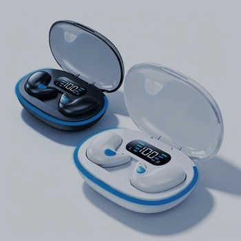 Auricolari Bluetooth Wireless per il Sonno, Design Compatto e Portatile, Ideali per Orecchie Piccole e per Dormire di Lato