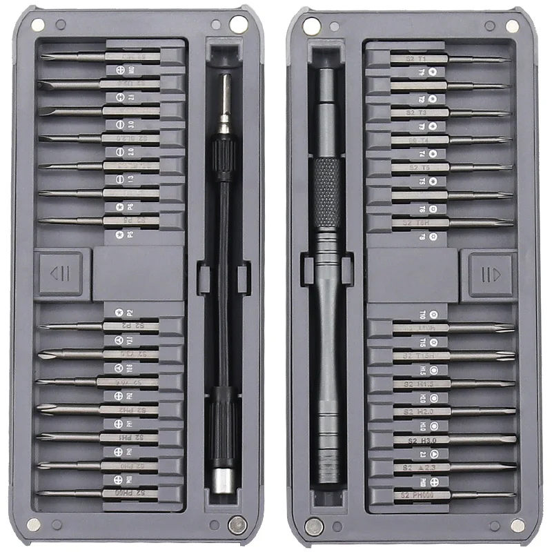 30-in-1-Präzisions-Schraubendreher-Set, magnetischer Schraubendreher, verlängerte Bits, Torx-Sechskant, PC, Handy-Reparatur, Schraubendreher-Set, Handwerkzeuge