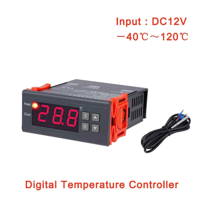 MH1210A Digitaler Temperaturregler mit Sensor für hohe und