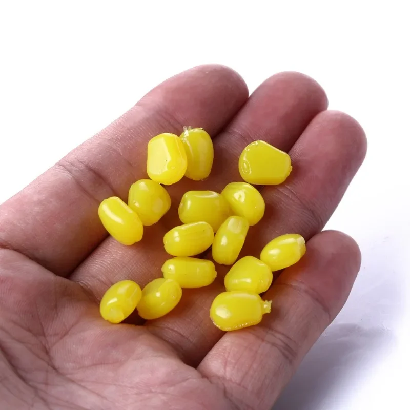 

Fake corn kernels 3 color plastic simulation corn scent bait Luya bait fishing good helper fishing lure