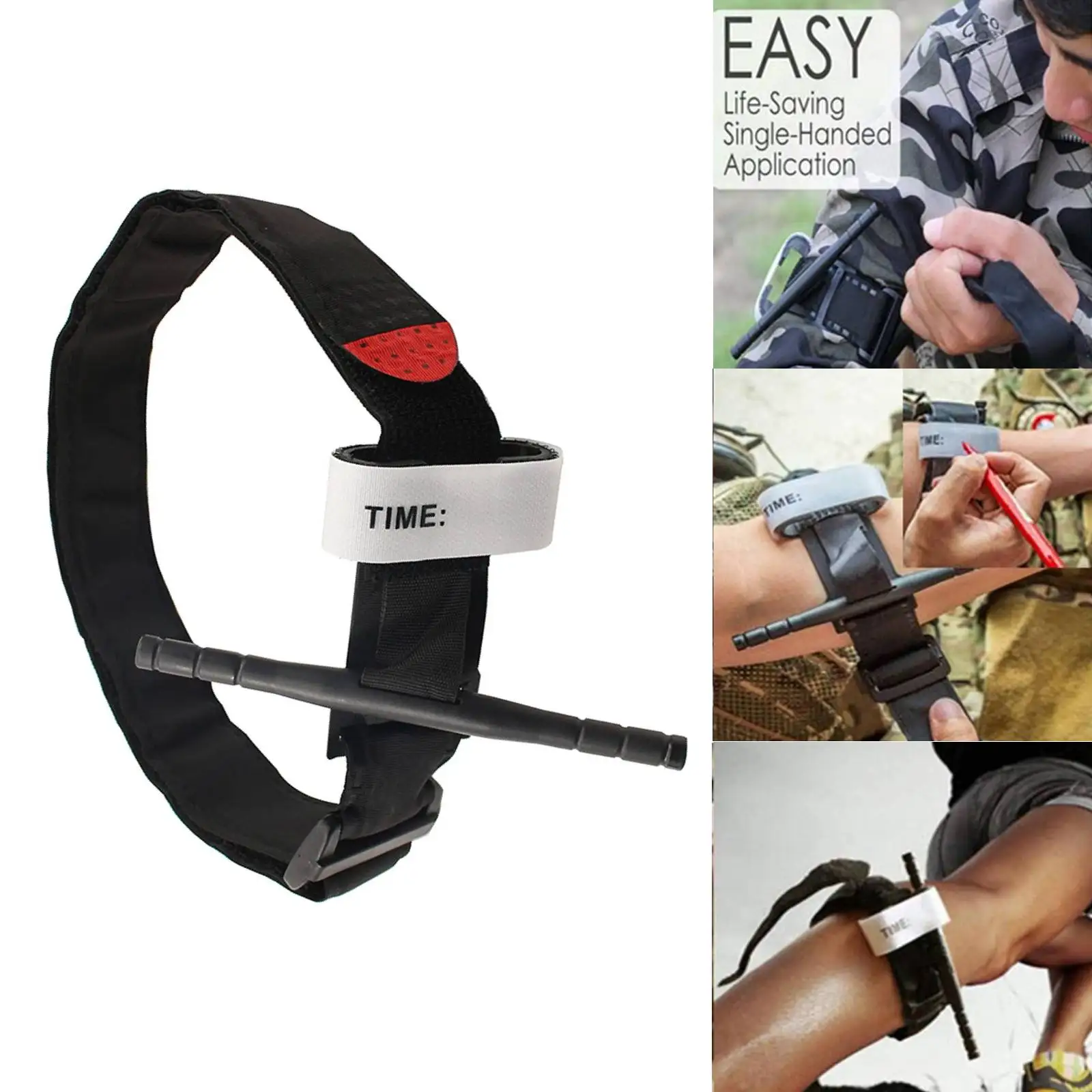 Combat Application Tourniquet First Aid Medical Tourniquet Bleed Quick Stop Control One-Handed Tourniquets Emergency Tool